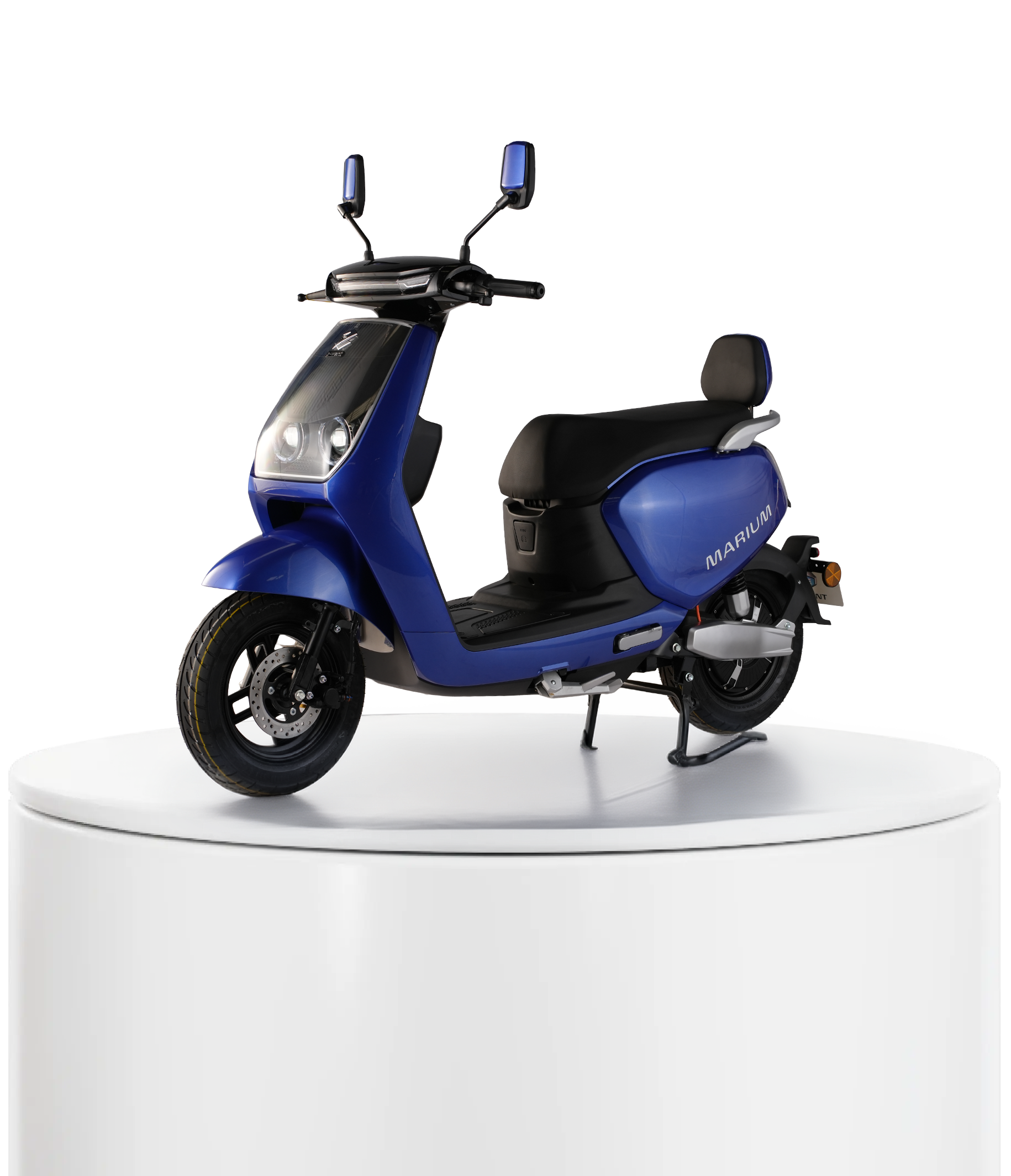 Midnight blue colour ev scooter