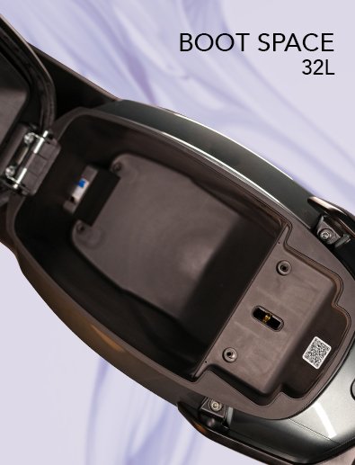 large space electric scooter