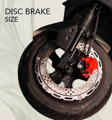 disc brake ev scooty